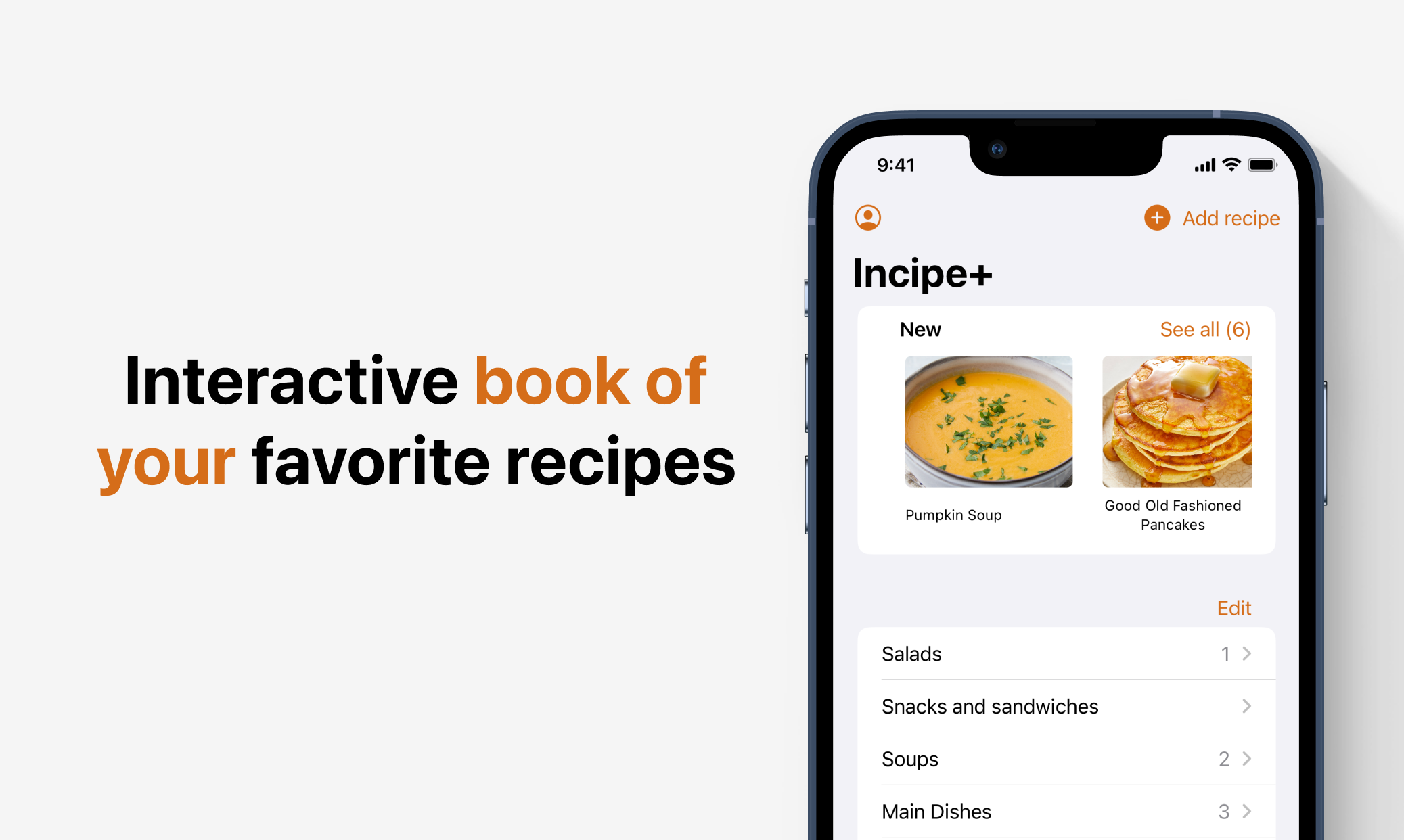 Incipe: il tuo libro di cucina personale media 1