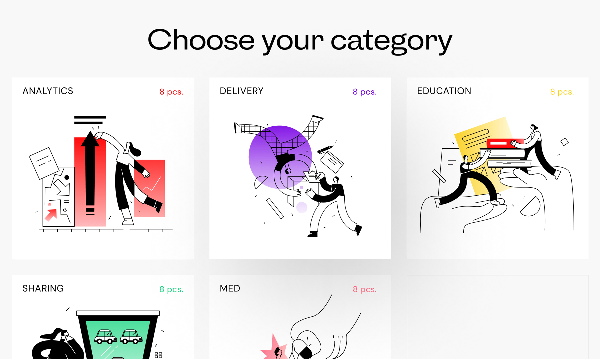 Oh My Startup Illustrations gallery image