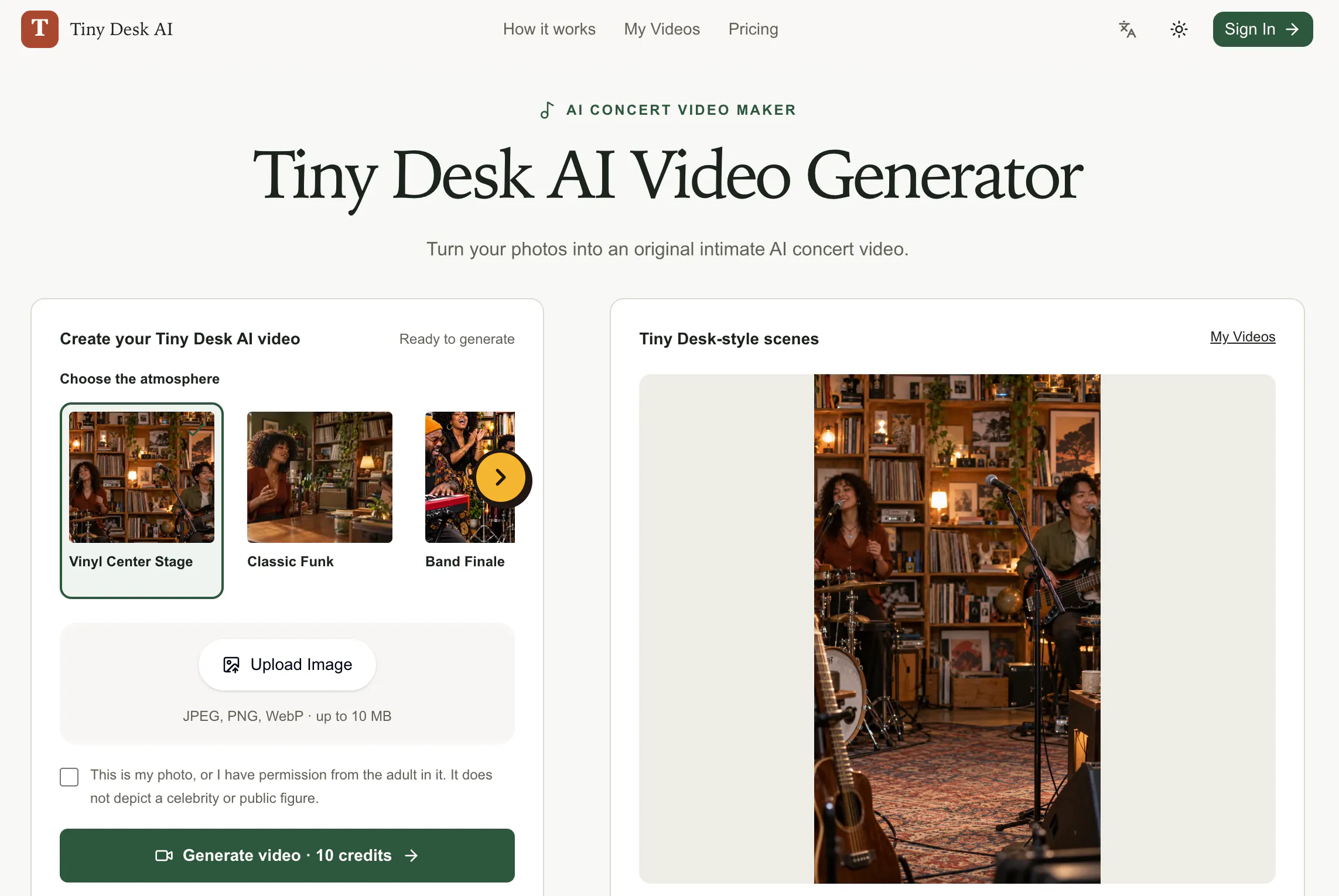 Tiny Desk AI gallery image