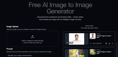 AI Image To Image Generator gallery image
