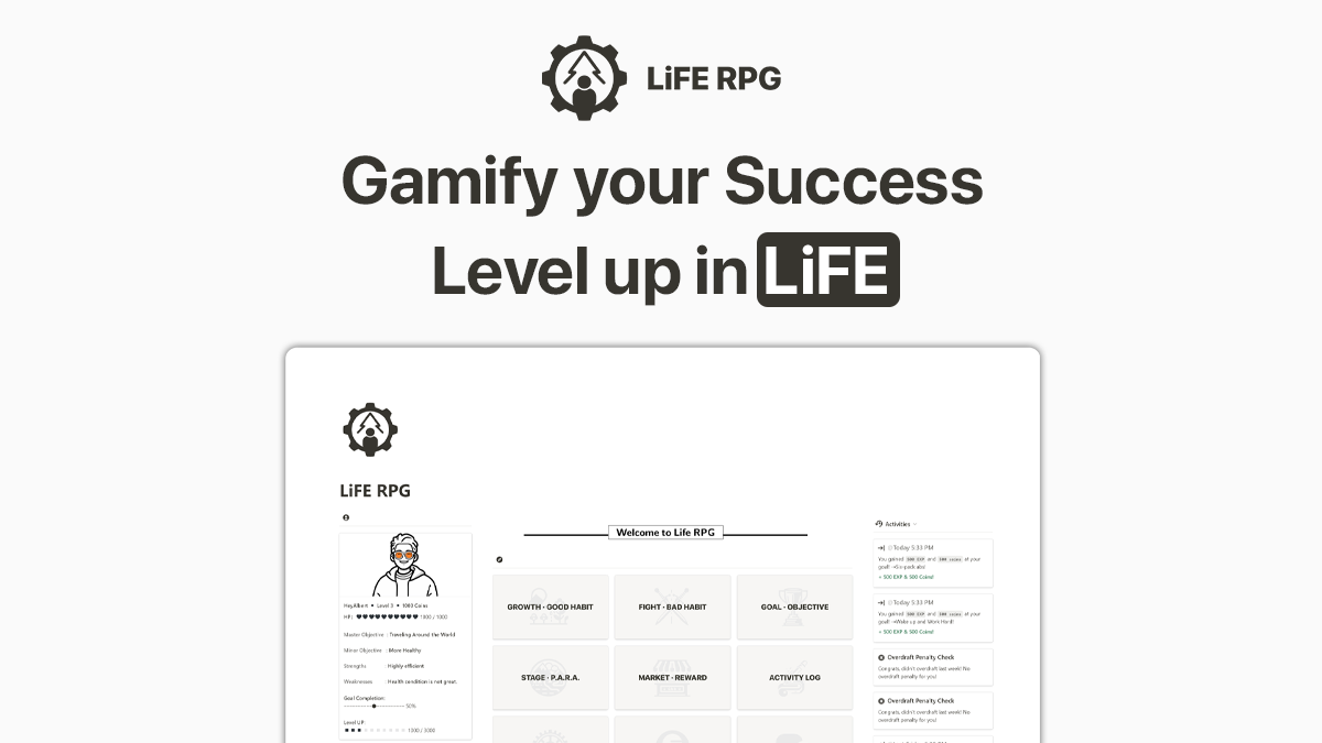 생명 RPG - 당신의 성공을 거두고 인생에서 레벨을 올리십시오 미디어 3