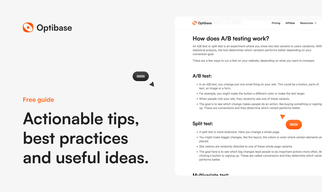 Webflow'da A/B Testi Nasıl Yapılır - Ücretsiz Kılavuz - 9 bölüm aracılığıyla optimal sonuçlar için A/B testinin nasıl yapılacağını öğrenin medya 3