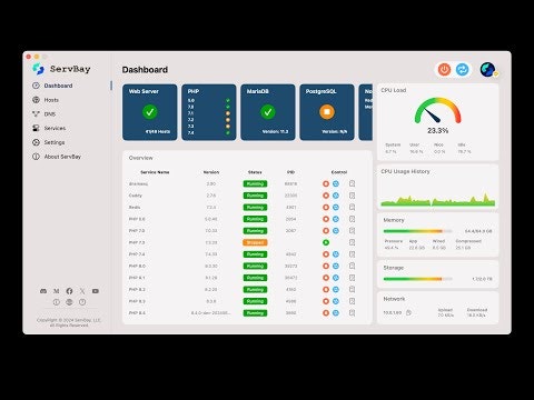 ServBay gallery image