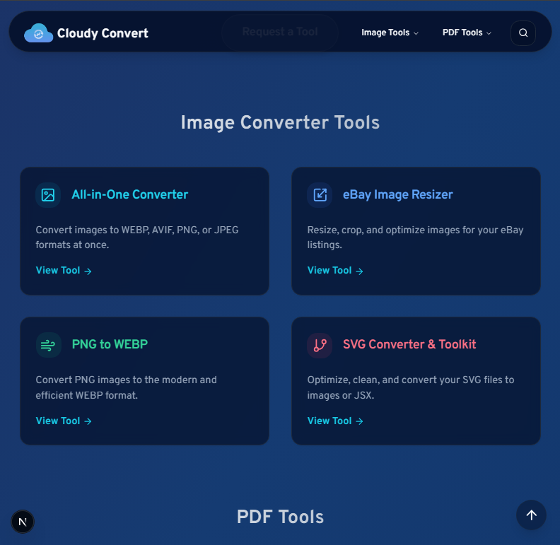 Free Online Image & PDF Converter - Screenshot 4 preview
