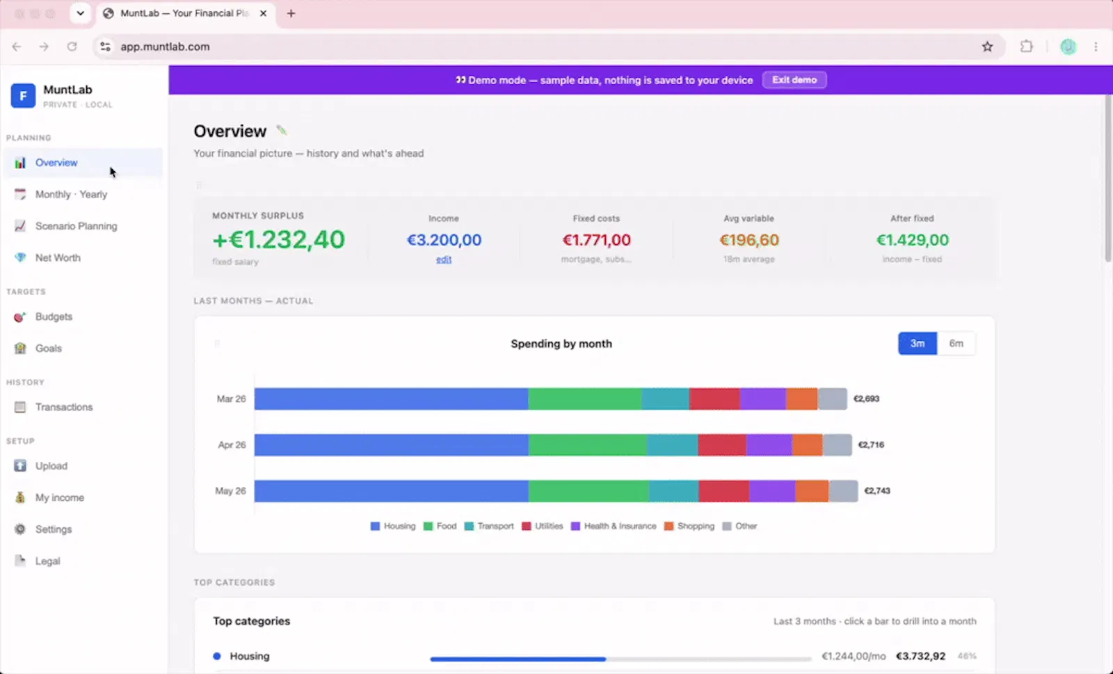 MuntLab screenshot 1 (video preview)