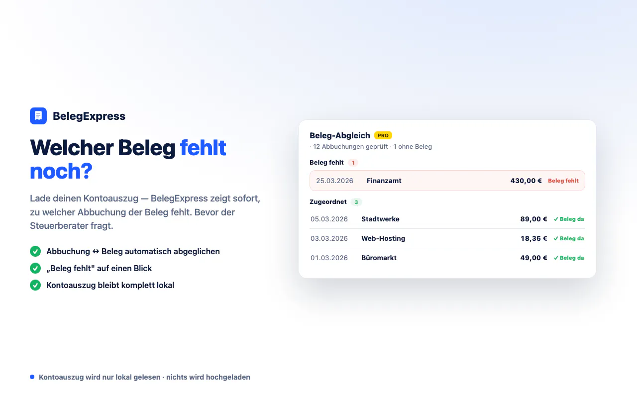 Belegexpress gallery image