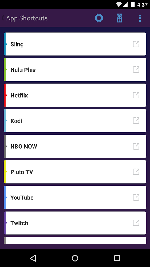 App Shortcuts gallery image