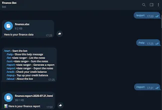 Financial Notes Bot gallery image