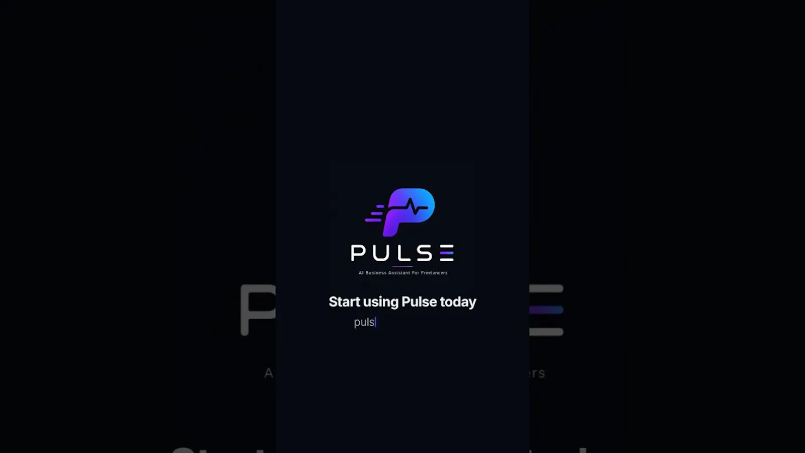 Pulse screenshot 1 (video preview)