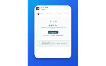 GIF to WEBM Converter gallery image