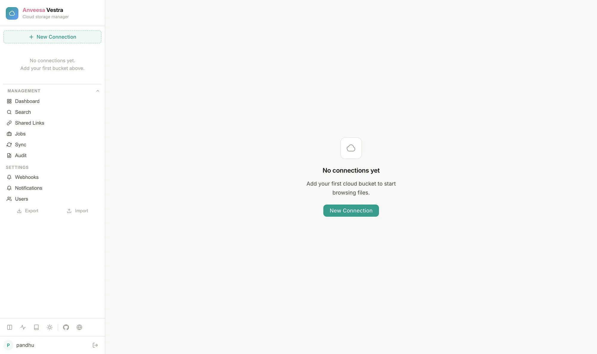 Anveesa Vestra - Main product screenshot demonstrating key features and user interface