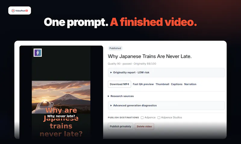 VideoPost AI screenshot 6