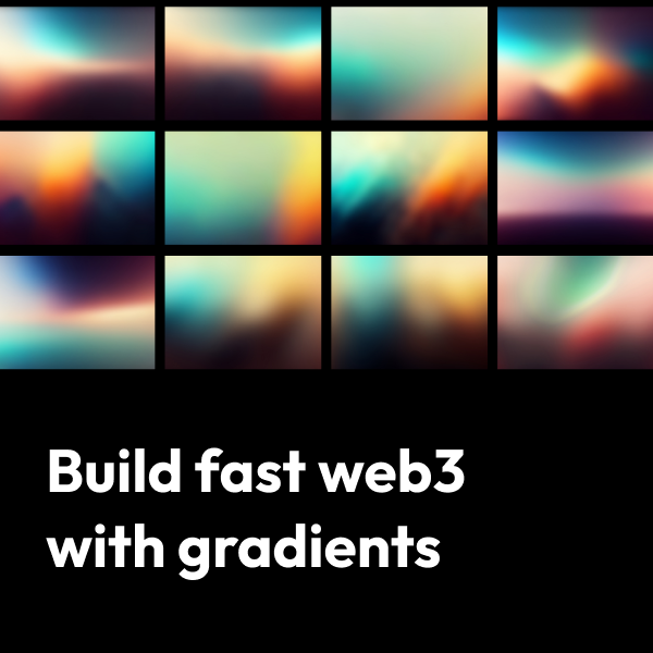 12 gradients for your next web3 project.