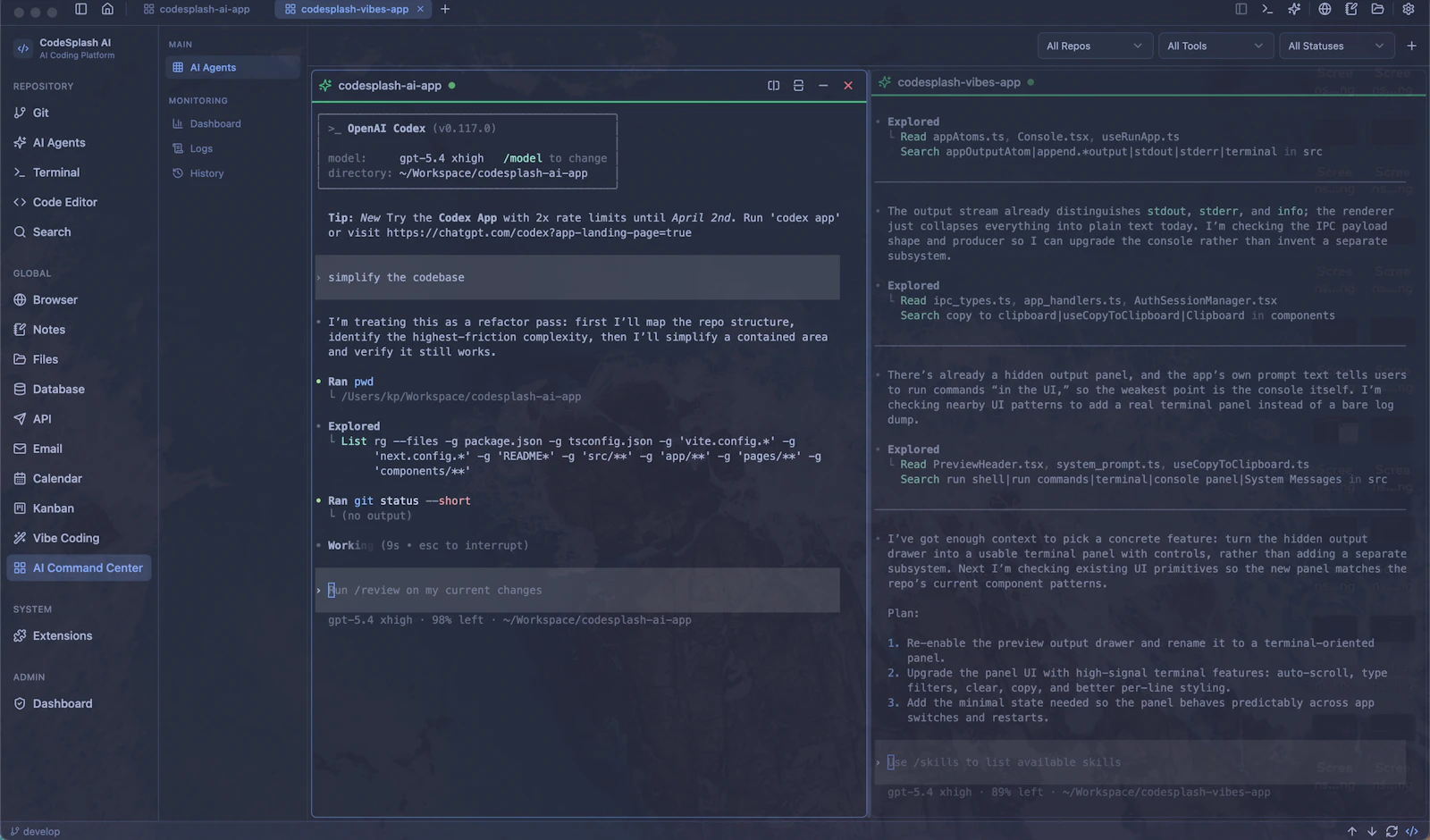 CodeSplash AI screenshot 3