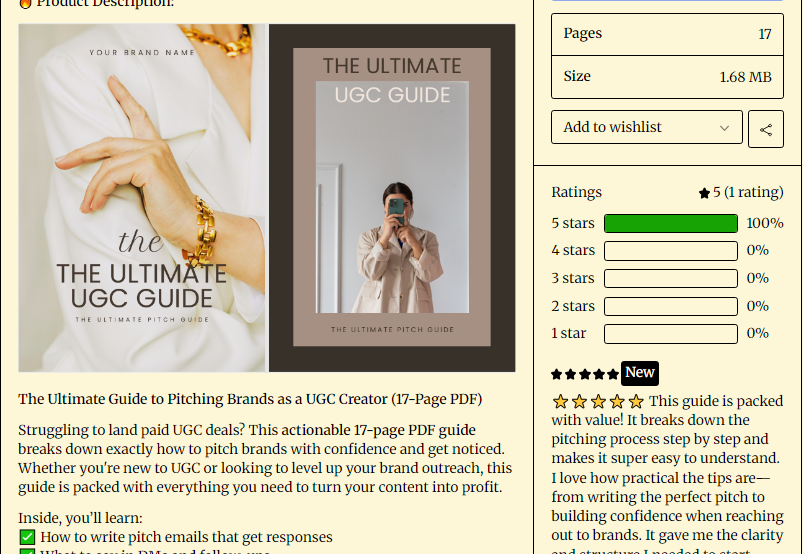 Média Le guide pour lancer des marques UGC Créateur - Le guide ultime pour lancer les marques en tant que créateur UGC 1