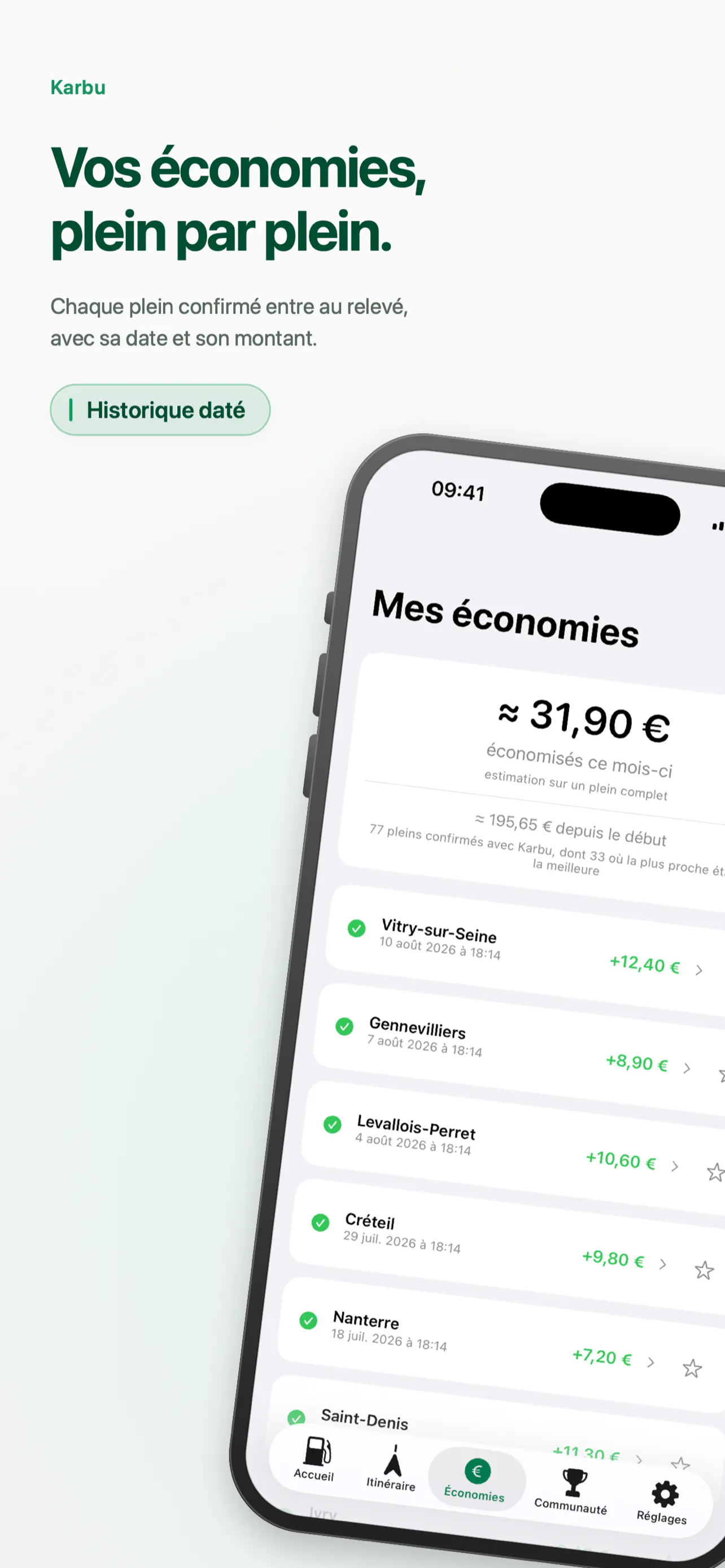 Karbu : Prix des carburants sans détour gallery image