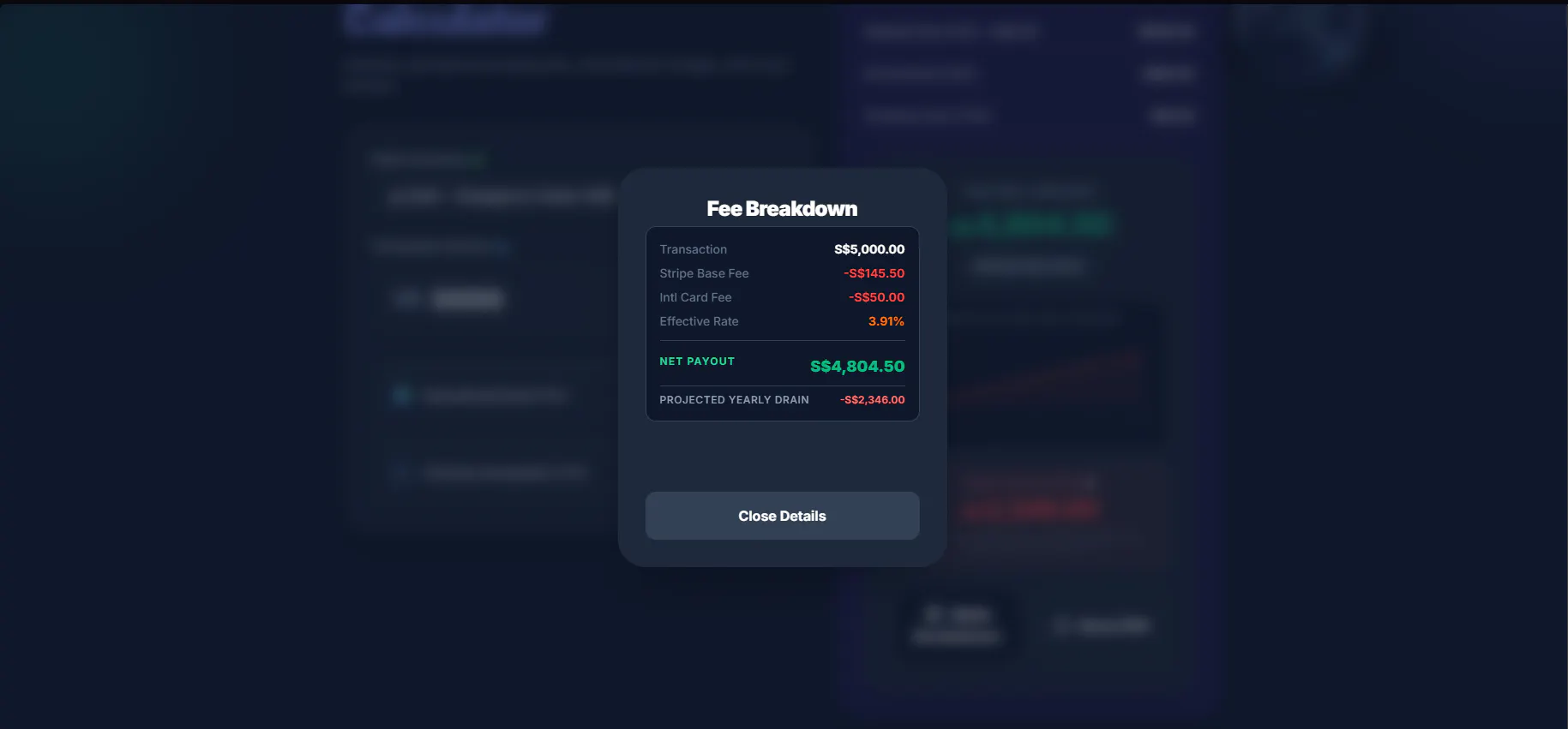 Stripe Fee Calculator PRO gallery image