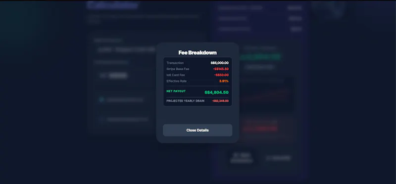 Stripe Fee Calculator PRO screenshot 2