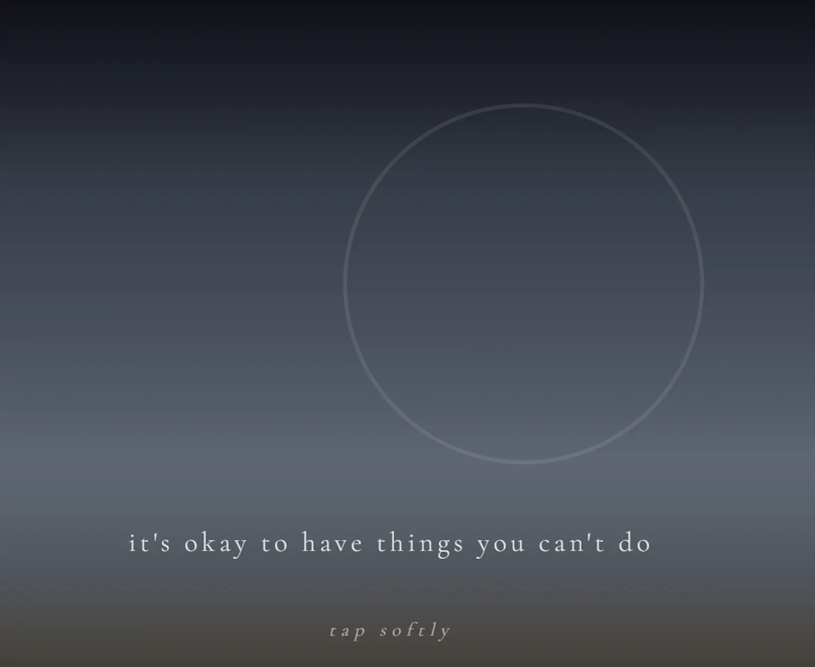 a gentle just watching the sky and heal screenshot 1