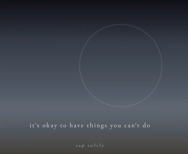 a gentle just watching the sky and heal screenshot 1