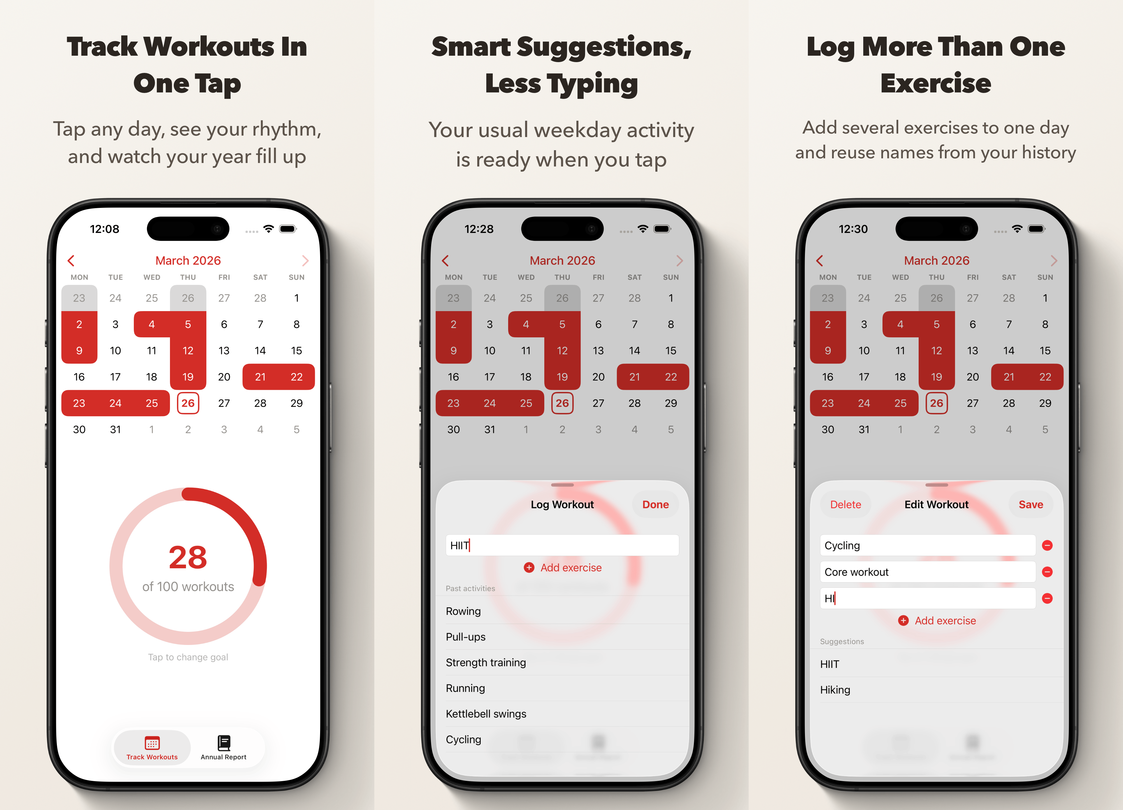Simplest Workout Tracker for iOS gallery image