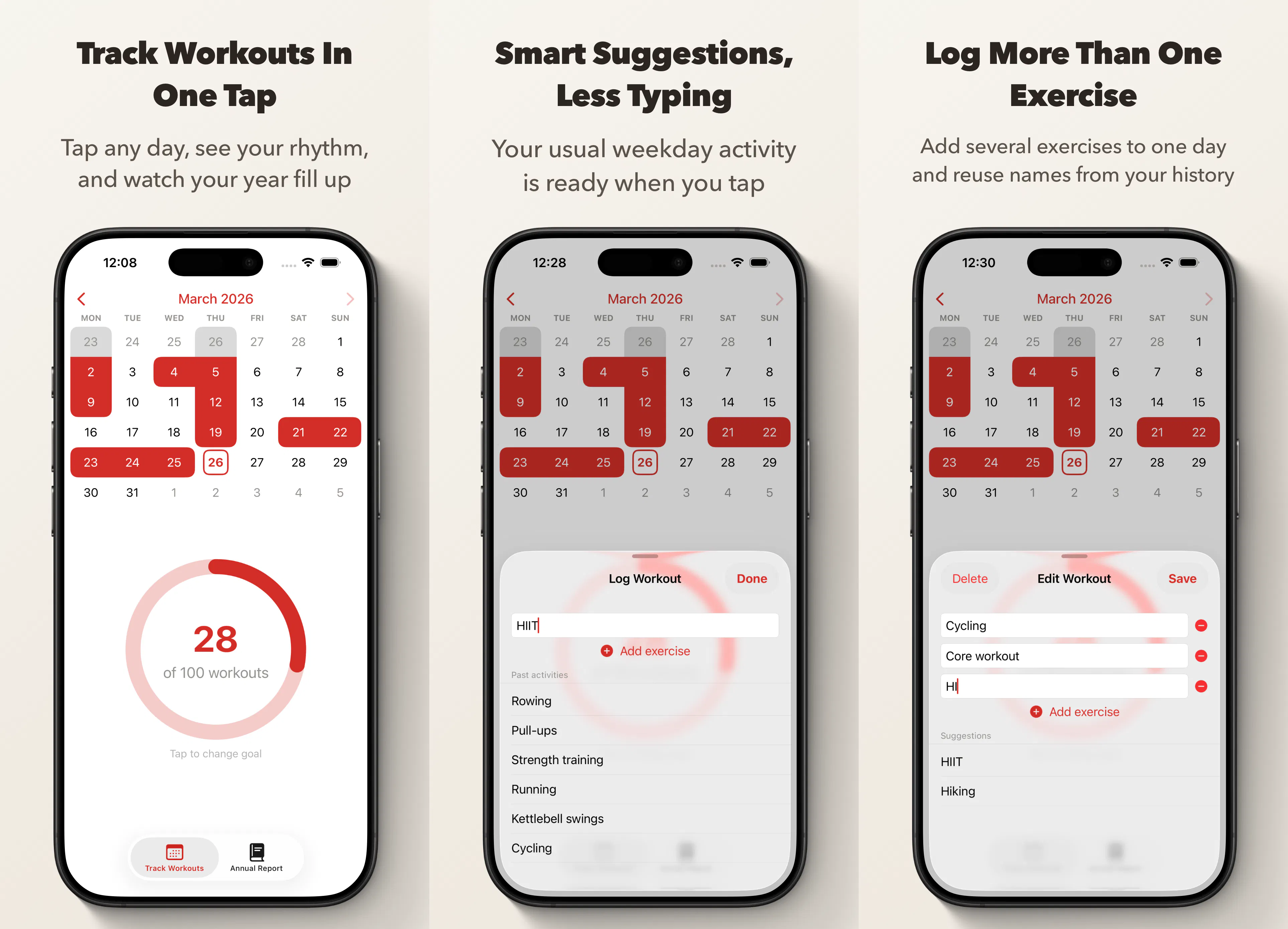 Banner del producto Simplest Workout Tracker for iOS