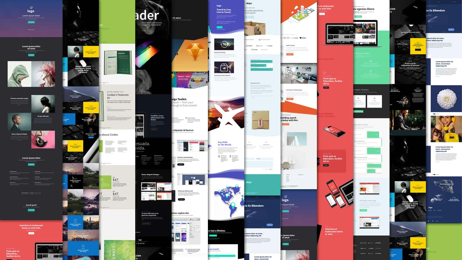 Free Awesome DIVI Layouts and Designs gallery image