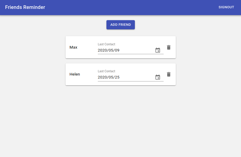 My Friends Reminder gallery image