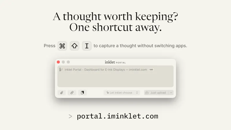 inklet Portal screenshot 2