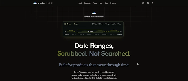 RangeFlow screenshot 2