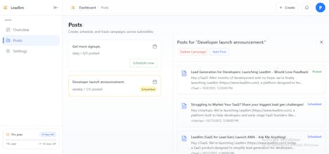 LeadLim AI - Get customers from Reddit gallery image