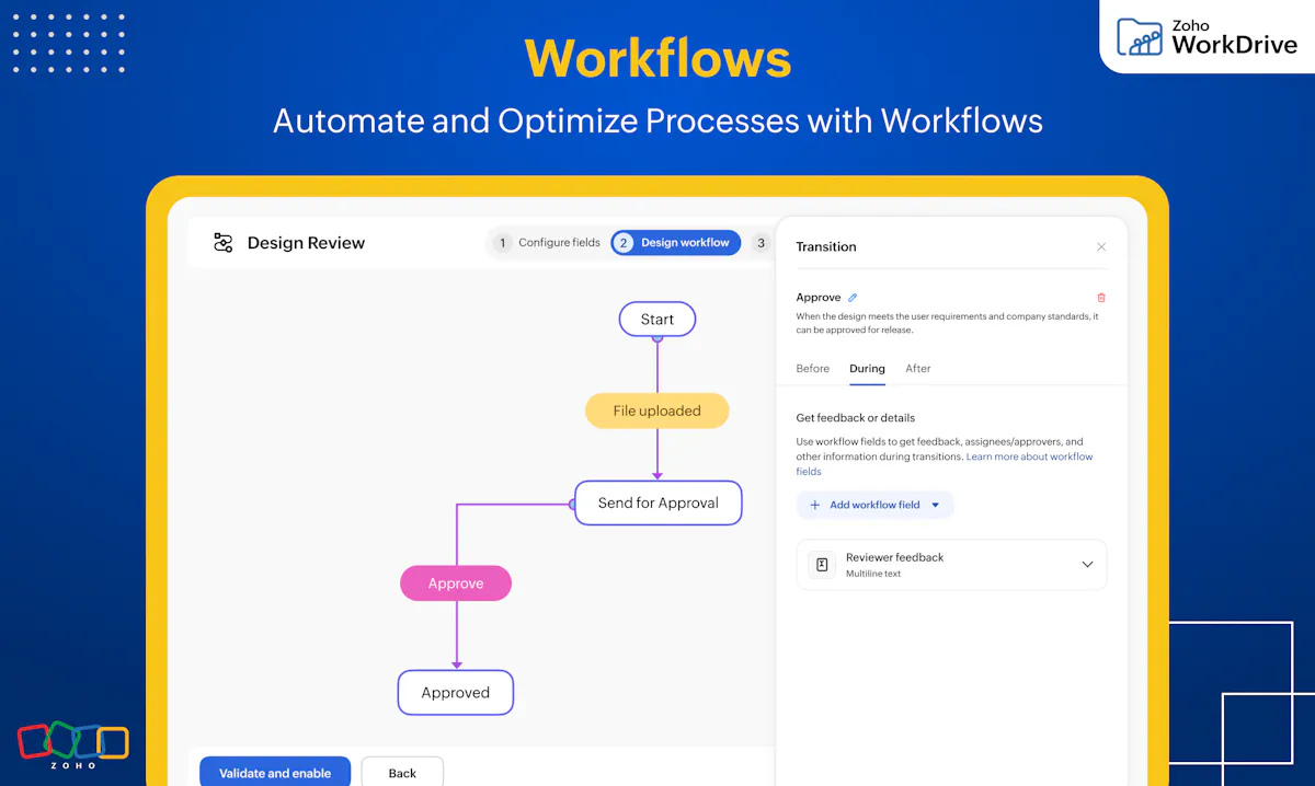 Zoho WorkDrive 5.0