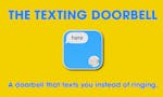 The Texting Doorbell image