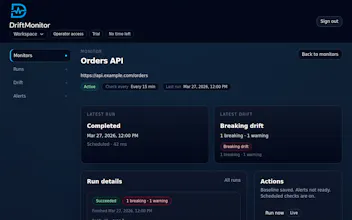 DriftMonitor gallery image
