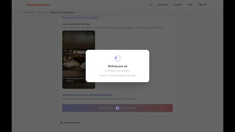 AtVeAnimation screenshot 1 (video preview)