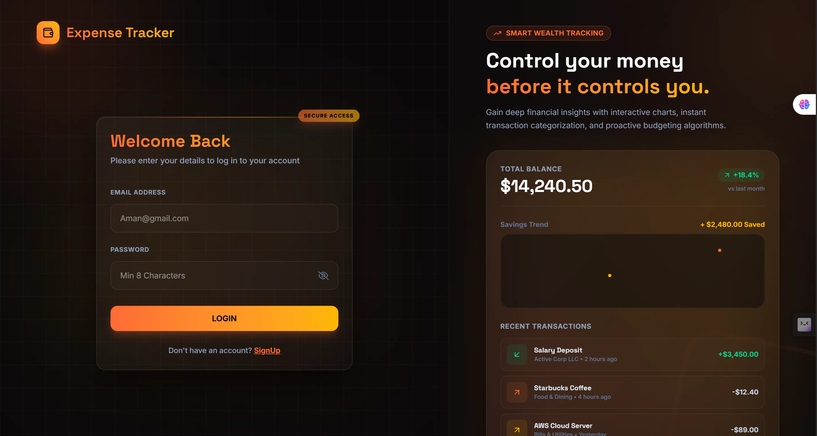 Expense Tracker gallery image