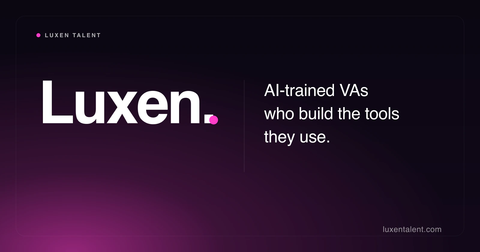 Luxen Talent screenshot 1