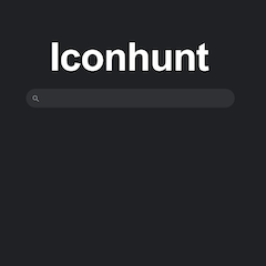Motor de búsqueda de iconos (código abierto de 150k)