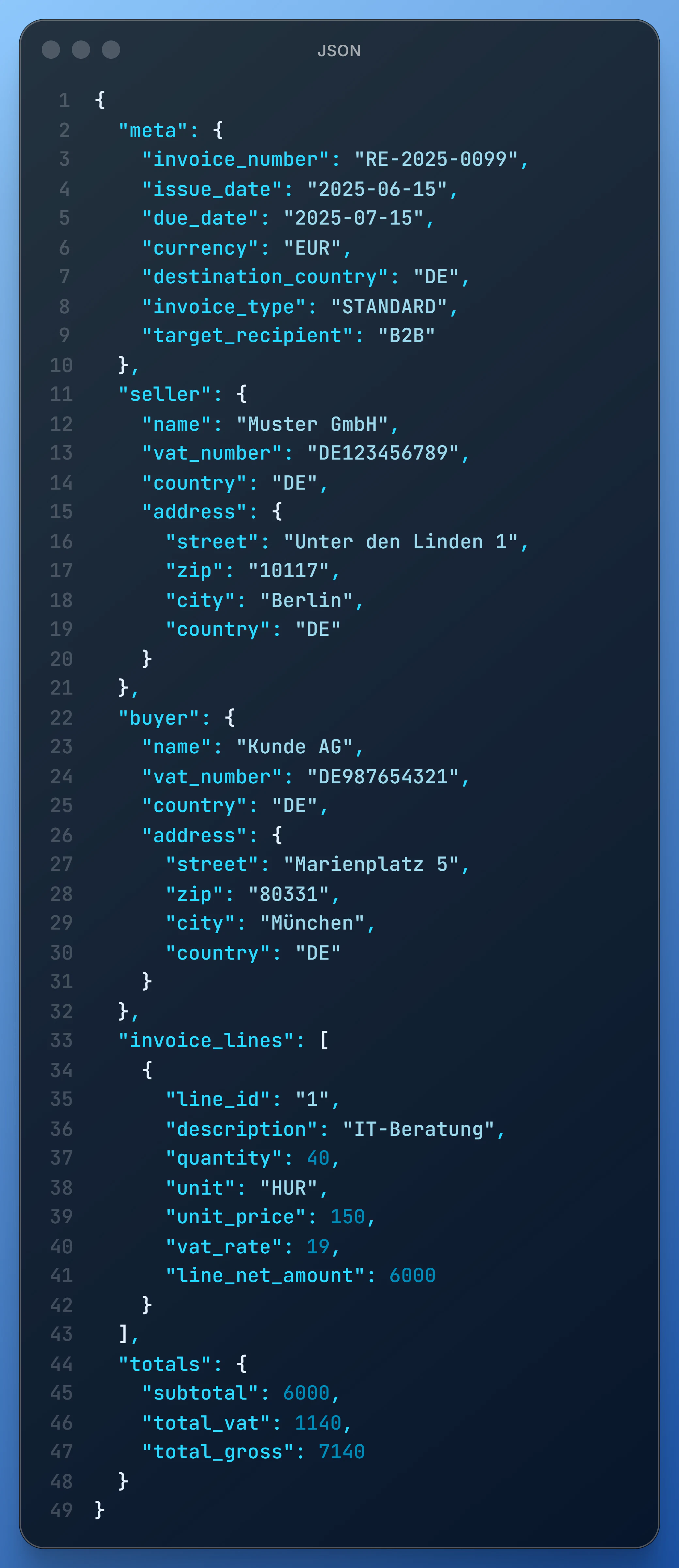 InvoXML — EU E-Invoicing Converter screenshot 1