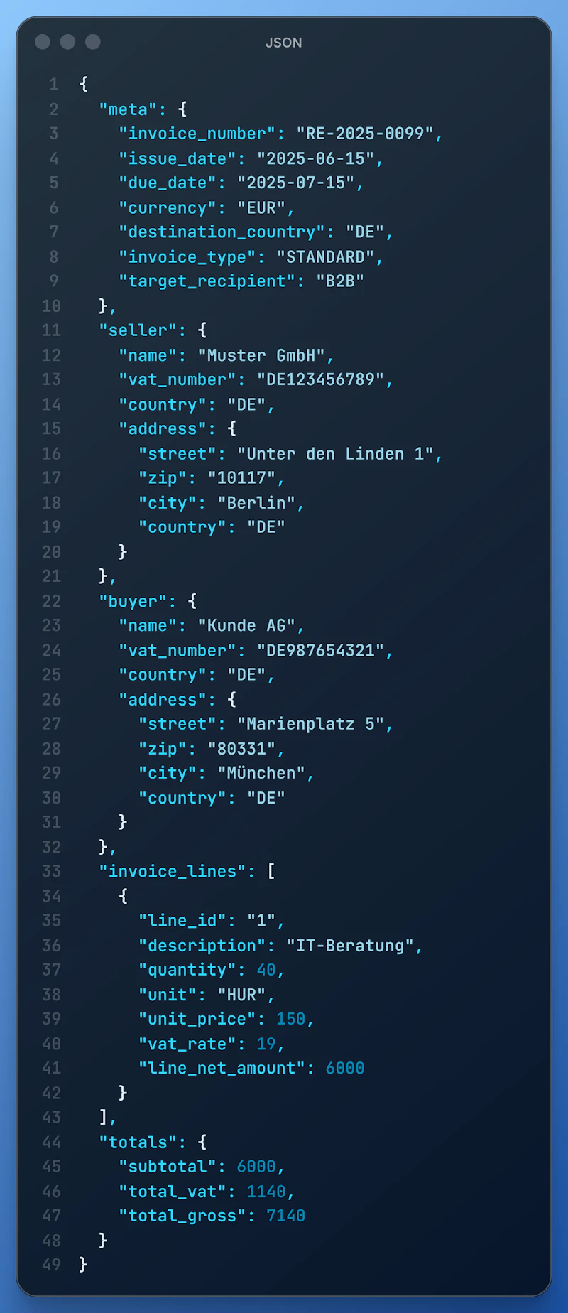 InvoXML — EU E-Invoicing Converter screenshot 1