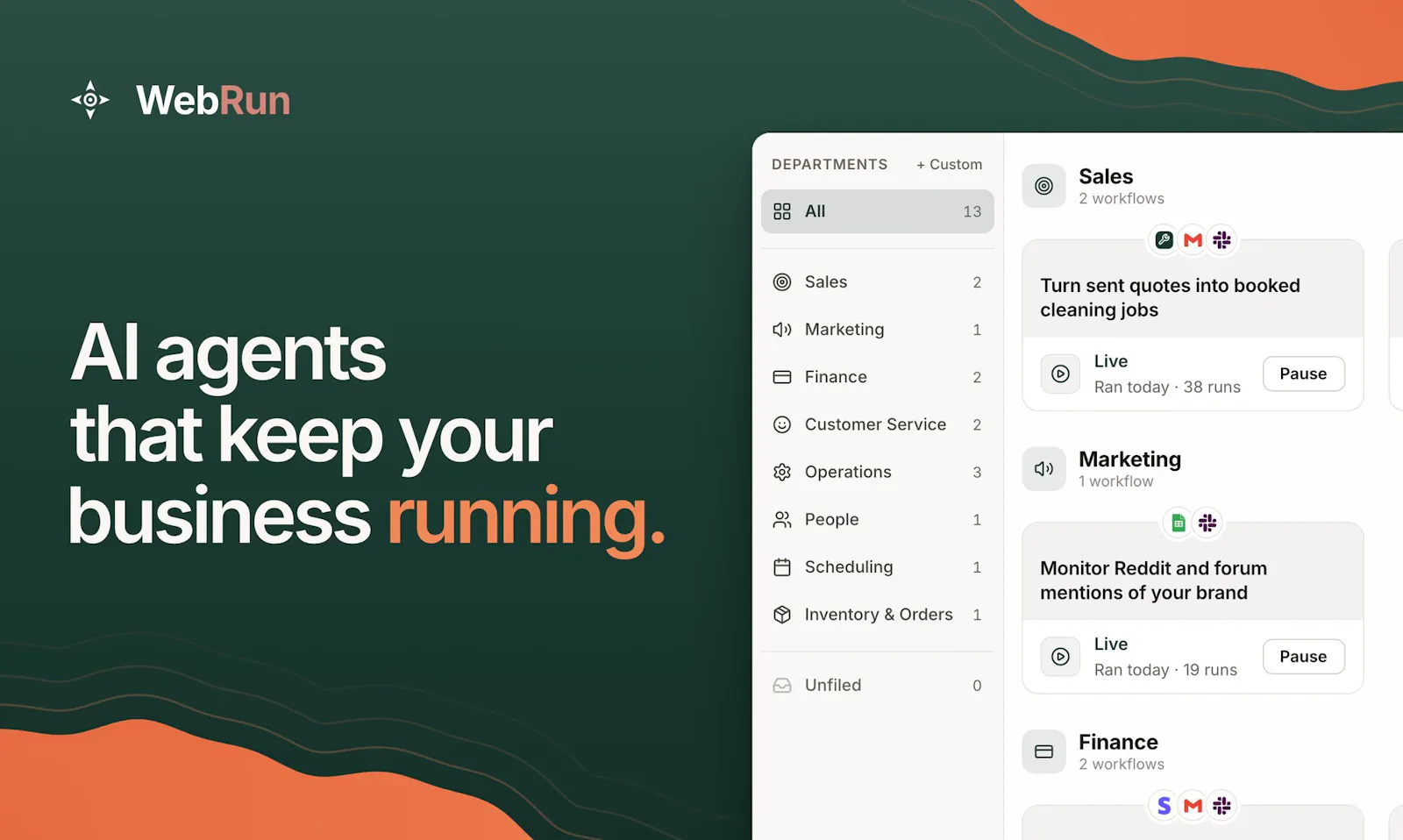 WebRun screenshot 2
