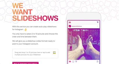 We want Slideshows gallery image