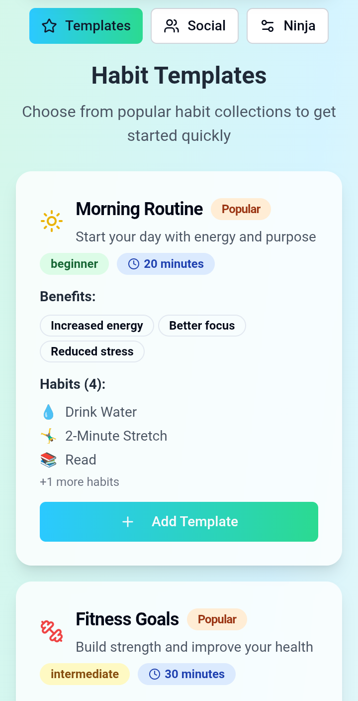 Habit gallery image