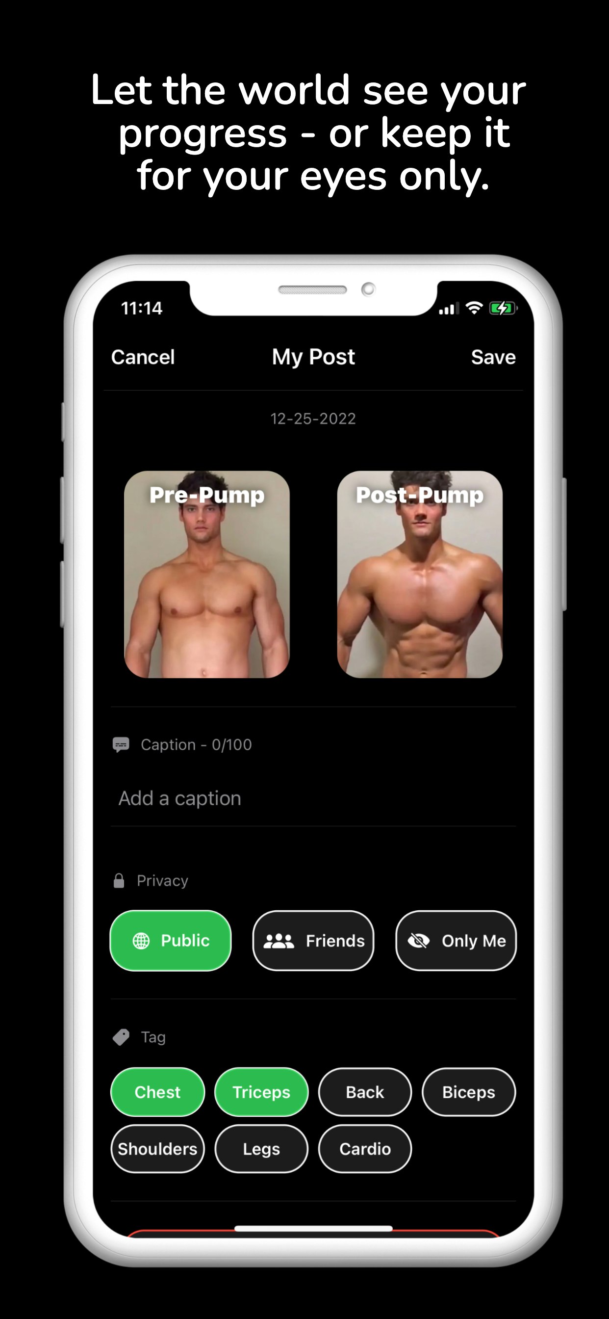 BeBigger - The BeReal of fitness media 3