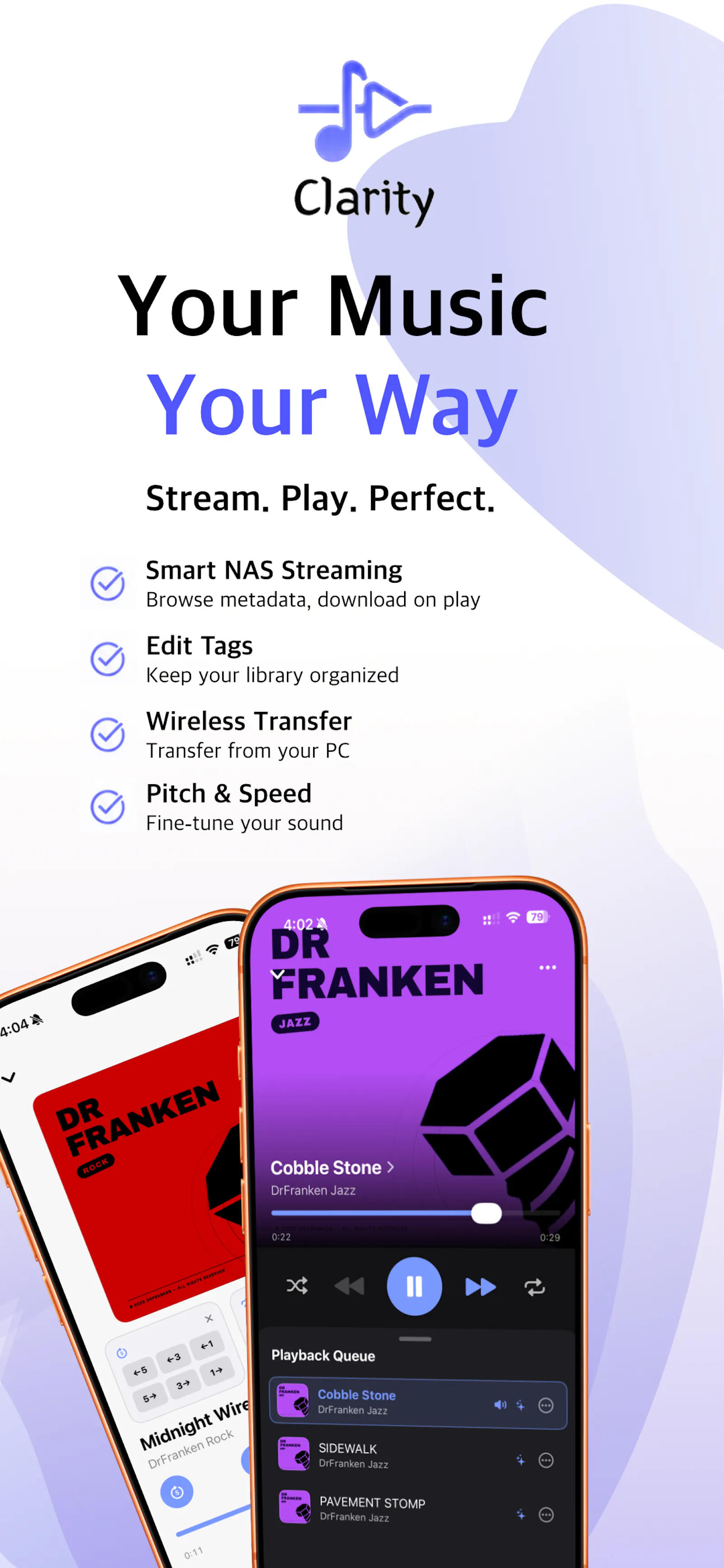 Clarity - Music Player screenshot 1