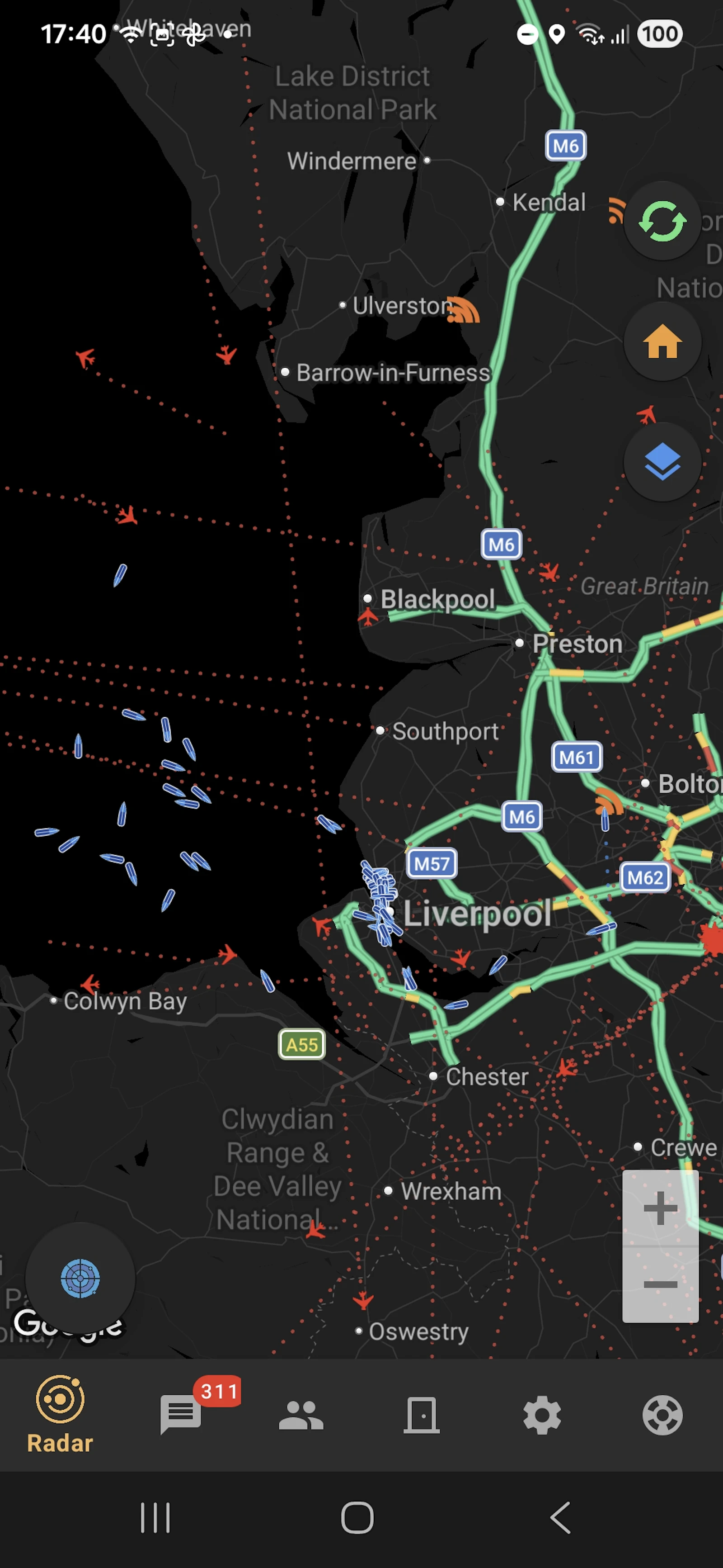 Radar Chat screenshot 2