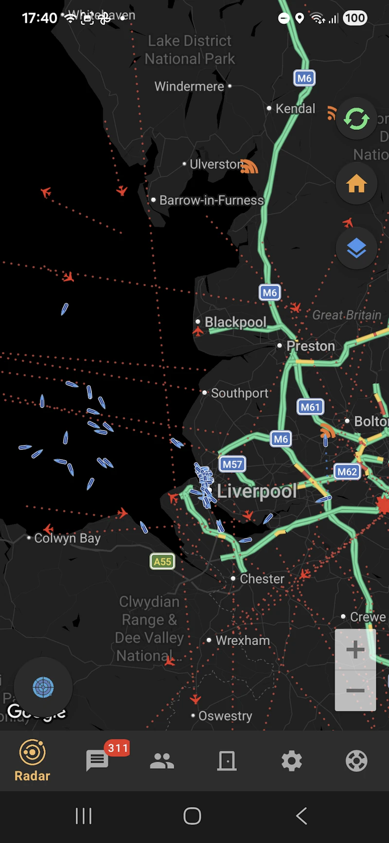 Radar Chat screenshot 2