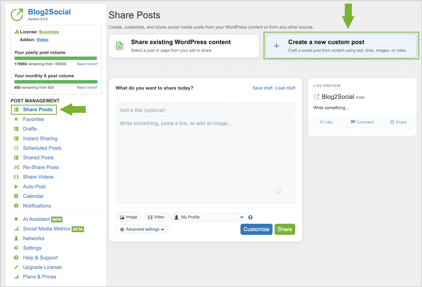 Blog2Social screenshot 6