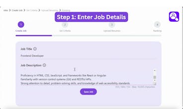 Resumes Ranker gallery image