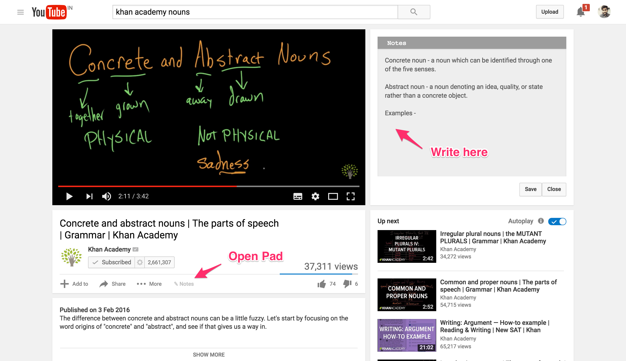 Youtube scribble pad gallery image